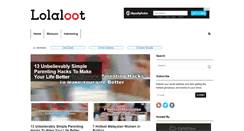 Desktop Screenshot of lolaloot.com