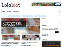 Tablet Screenshot of lolaloot.com